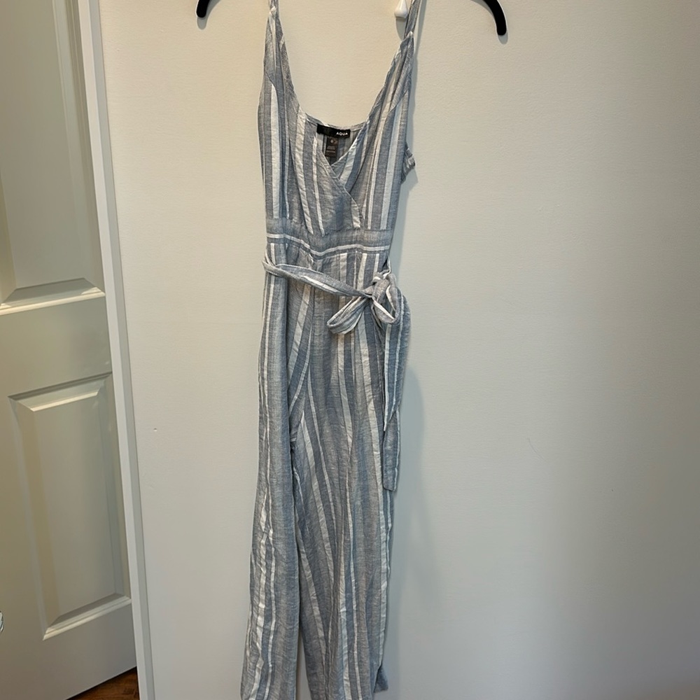 Aqua jumpsuit